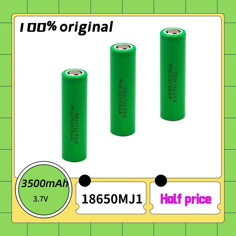 Free shipping rechargeable 18650 battery MJ1 3.7 V 3500Mah 25A 18650 suitable for computer clocks, video games, digital cameras
Free shipping rechargeable 18650 battery MJ1 3.7 V 3500Mah 25A 18650 suitable for computer clocks, video games, digital cameras