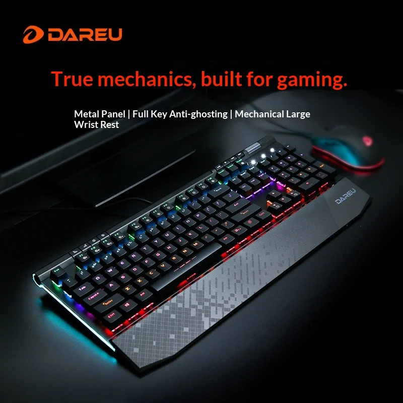 Dareu Ek812 Wired True Mechanical Keyboard Rgb Backlit Ergonomic For Desktop Pc Laptop Gaming Office With Wrist Rest
Dareu Ek812 Wired True Mechanical Keyboard Rgb Backlit Ergonomic For Desktop Pc Laptop Gaming Office With Wrist Rest