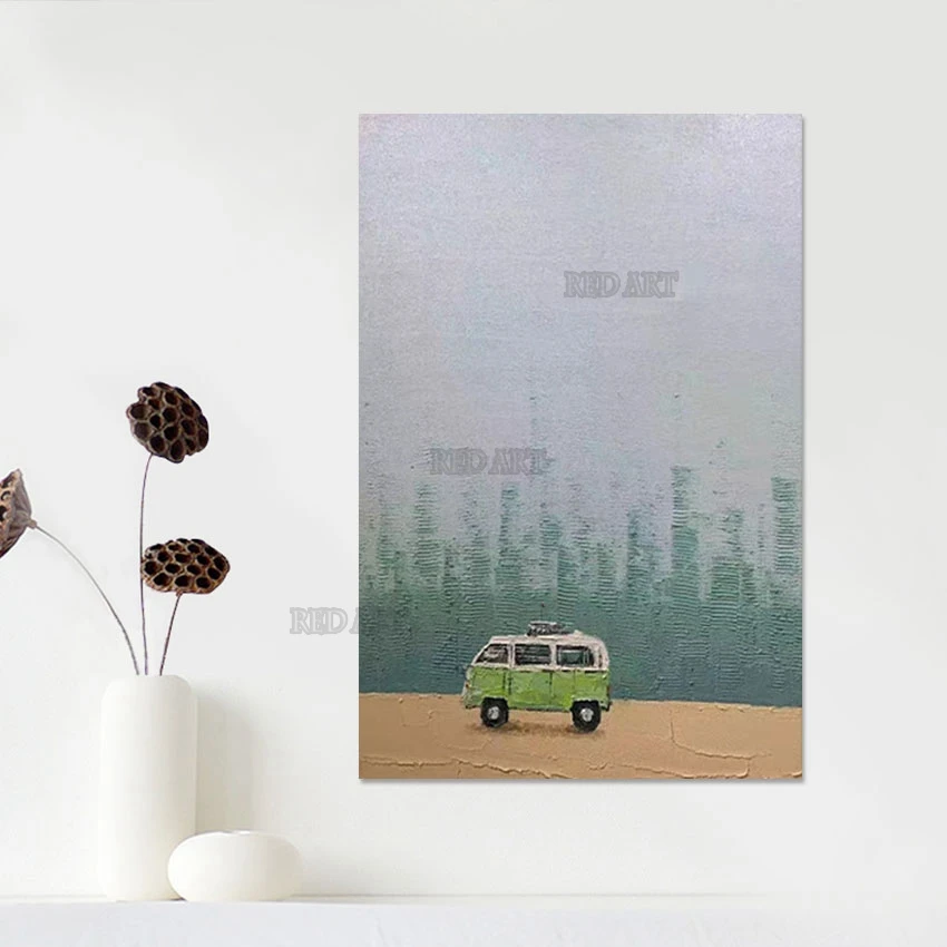 Big Size Cartoon Bus Picture, Modern Oil Painting, Pure Handmade, New Canvas Murals, Wall Art Panel Set, Unframed Showpieces
Big Size Cartoon Bus Picture, Modern Oil Painting, Pure Handmade, New Canvas Murals, Wall Art Panel Set, Unframed Showpieces