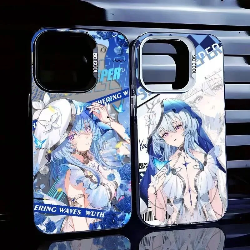 Luxury Cute Wuthering Waves The Shorekeeper Silver Soft protect Case for iPhone 16 15 13 12 11 14 Pro Max cartoon Hard Coque 
Luxury Cute Wuthering Waves The Shorekeeper Silver Soft protect Case for iPhone 16 15 13 12 11 14 Pro Max cartoon Hard Coque