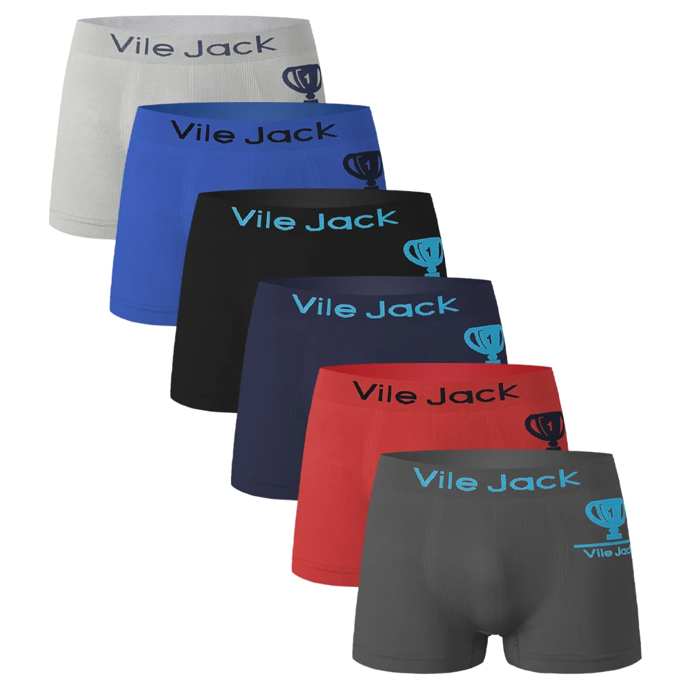 6Pcs/lot Male Underwear Boxers Elasticity Breathable Trunk Boxer Comfortable Solid Underpants Boxer Shorts for Teen Boys
6Pcs/lot Male Underwear Boxers Elasticity Breathable Trunk Boxer Comfortable Solid Underpants Boxer Shorts for Teen Boys