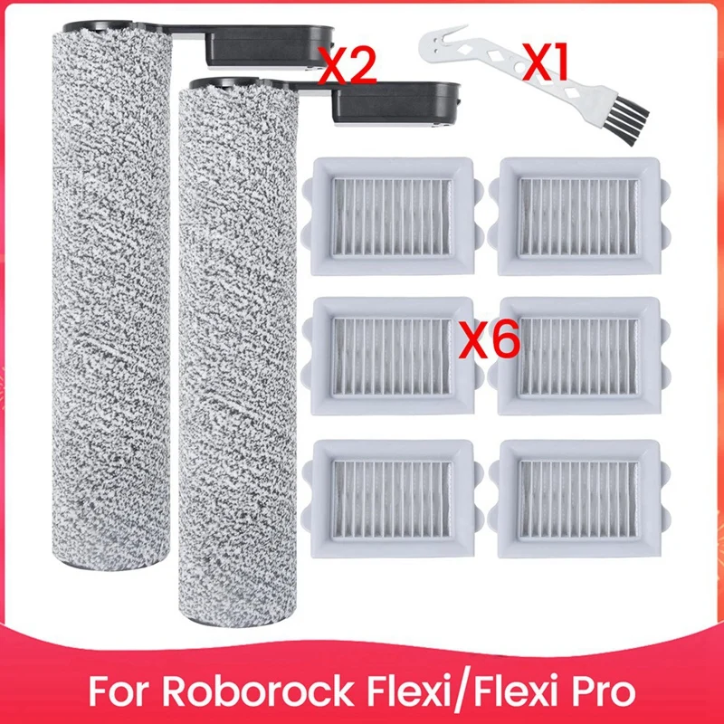 2025 New For Roborock Flexi/Flexi Pro Handheld Wireless Vacuum Cleaner Main Roller Brush HEPA Filter Accessories Parts
2025 New For Roborock Flexi/Flexi Pro Handheld Wireless Vacuum Cleaner Main Roller Brush HEPA Filter Accessories Parts