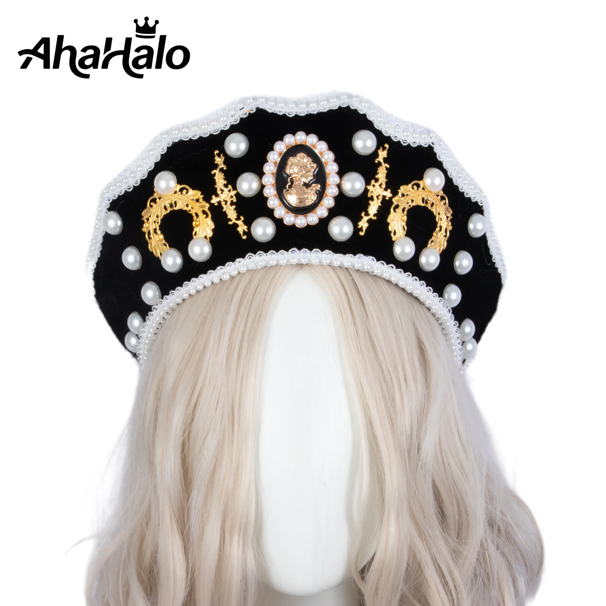 Hot Ins Photo Props Handmake Gothic Lolita Headband Queen Dress Up Palace Style Crown Party Headdress Finished Product
Hot Ins Photo Props Handmake Gothic Lolita Headband Queen Dress Up Palace Style Crown Party Headdress Finished Product