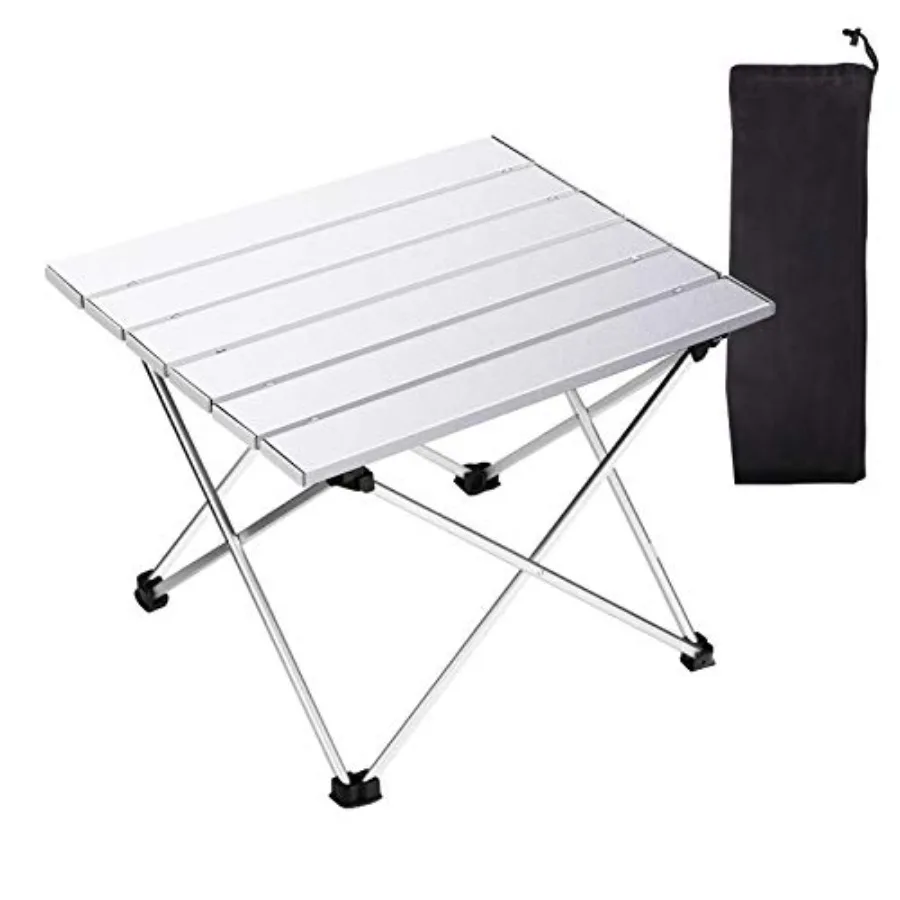Portable Camping Table, Folding Side Table Aluminum Top for Outdoor Cooking, Hiking, Travel, Picnic
Portable Camping Table, Folding Side Table Aluminum Top for Outdoor Cooking, Hiking, Travel, Picnic