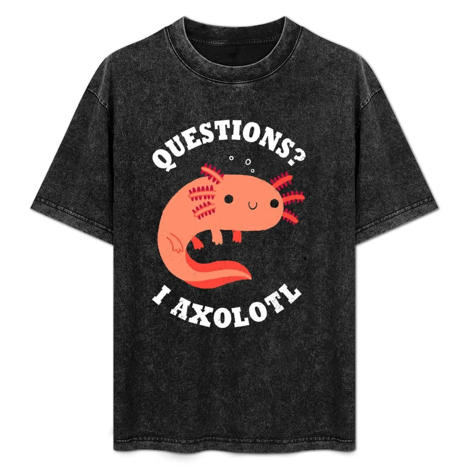 Axolotl Questions T-Shirt Simple Line Art Print Tee
Axolotl Questions T-Shirt Simple Line Art Print Tee