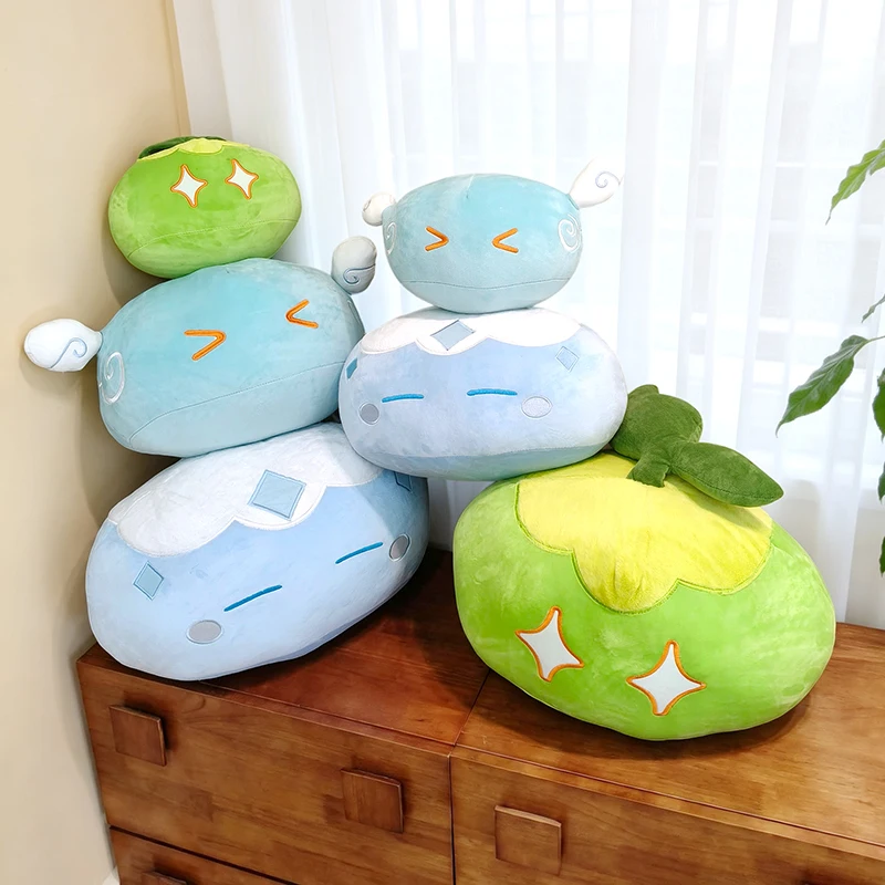 New Genshin Impact Slime Plush Pillow Soft Stuffed Elemental Slime Doll Cute Anime Cushion Toy Birthday Gift Home Decor
New Genshin Impact Slime Plush Pillow Soft Stuffed Elemental Slime Doll Cute Anime Cushion Toy Birthday Gift Home Decor