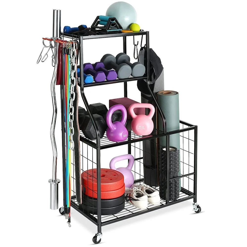 Home yoga mat barbell storage rack Amazon popular hot-selling sports products storage rack multi-layer large capacity
Home yoga mat barbell storage rack Amazon popular hot-selling sports products storage rack multi-layer large capacity