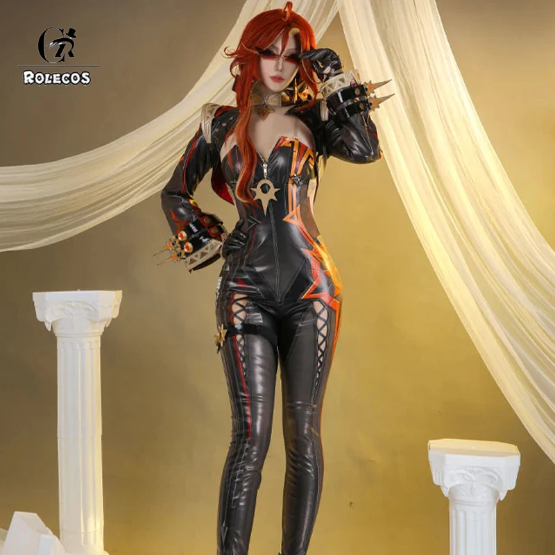 ROLECOS Game Genshin Impact Mavuika Cosplay Costume Mavuika Costume Halloween Women Party Jumpsuit Uniform Fullset Outfit Suit
ROLECOS Game Genshin Impact Mavuika Cosplay Costume Mavuika Costume Halloween Women Party Jumpsuit Uniform Fullset Outfit Suit