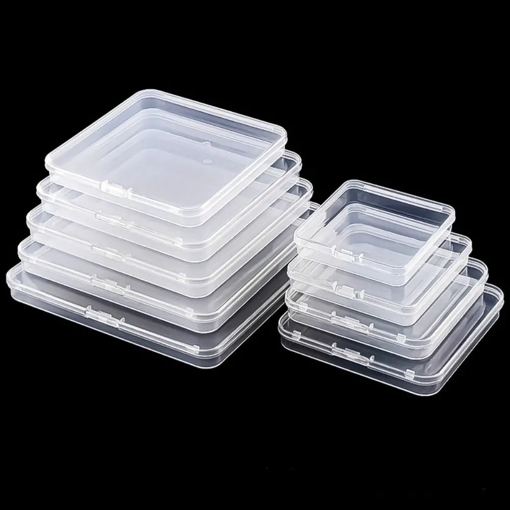 Portable Square Packing Storage Box Transparent Plastic Small Items Case Sundries Organizer Durable Jewelry Beads Container
Portable Square Packing Storage Box Transparent Plastic Small Items Case Sundries Organizer Durable Jewelry Beads Container