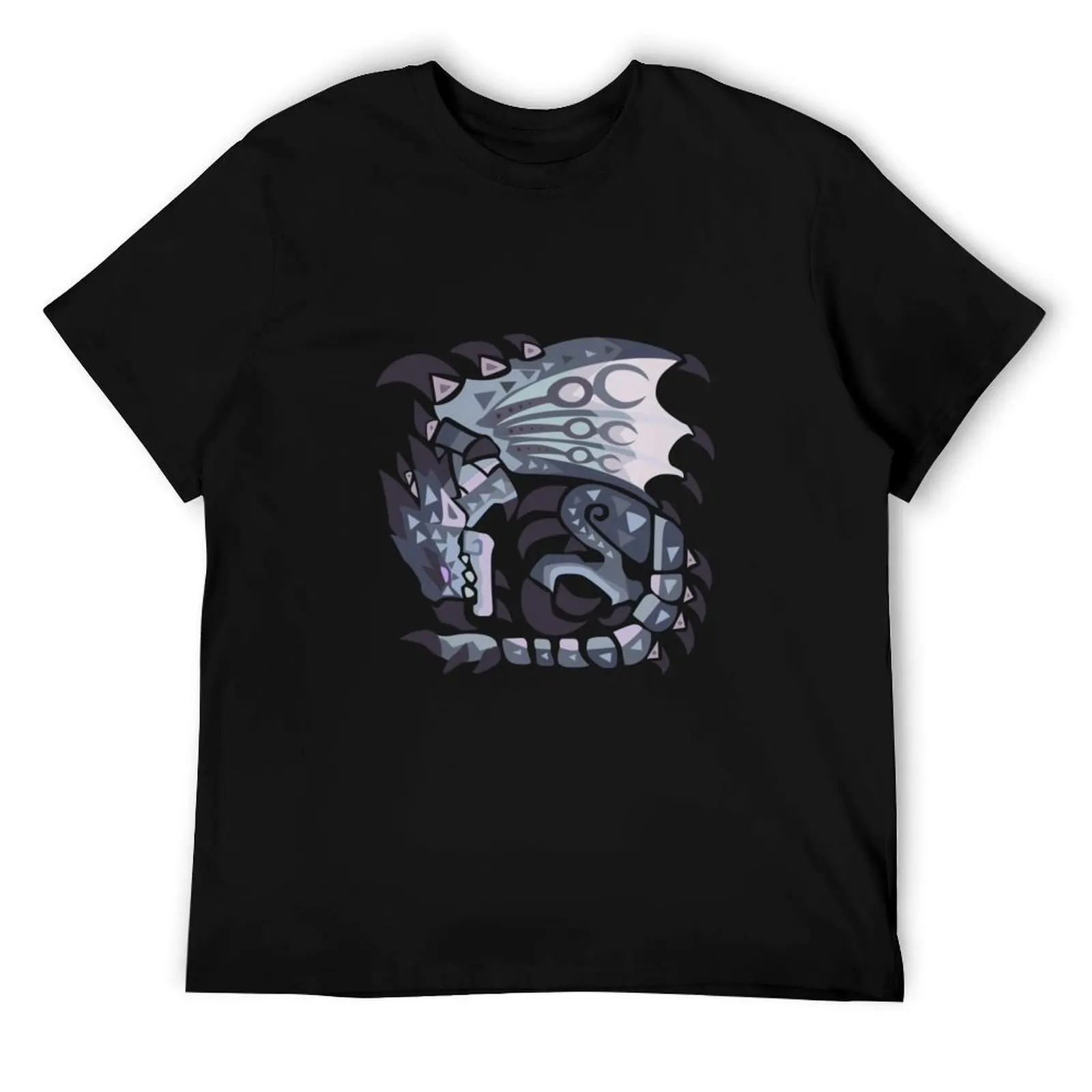 Серебряная футболка Rathalos, хлопковые футболки, мужская футболка из 100% мужчины, футболка 
Серебряная футболка Rathalos, хлопковые футболки, мужская футболка из 100% мужчины, футболка