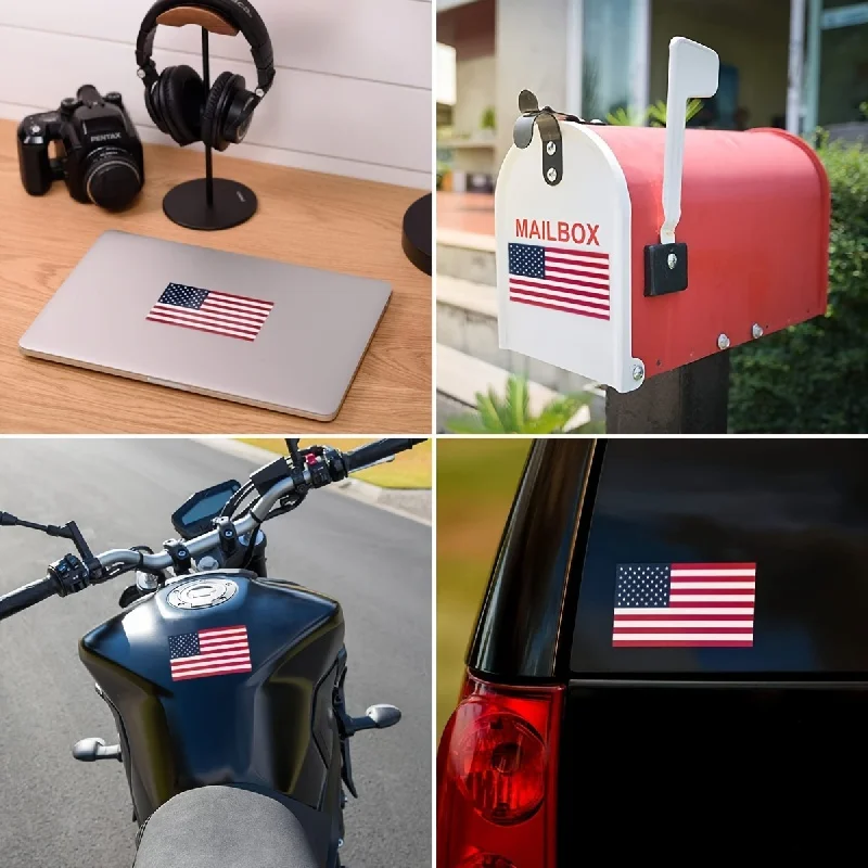 5X3 Inch Self-Adhesive American Flag Stickers, Suitable for Cars, Trucks, Mailboxes, Laptops, Water Bottles, Indoor and Outdoor Graphic Labels Waterproof Material, Patriotic Stars and Stripes Decorative Stickers
5X3 Inch Self-Adhesive American Flag Stickers, Suitable for Cars, Trucks, Mailboxes, Laptops, Water Bottles, Indoor and Outdoor Graphic Labels Waterproof Material, Patriotic Stars and Stripes Decorative Stickers
