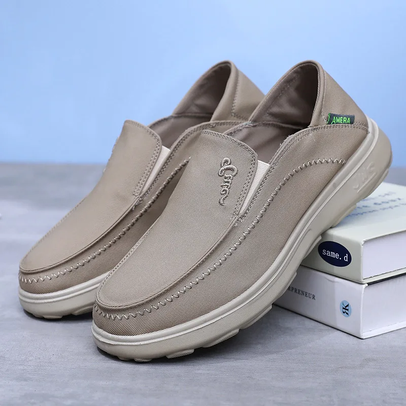 Spring Autumn Comfort Non Slip Men's Shoes Breathable Slip on Flats Men Odorous Foot Canvas Polyurethane Casual Men's Shoes
Spring Autumn Comfort Non Slip Men's Shoes Breathable Slip on Flats Men Odorous Foot Canvas Polyurethane Casual Men's Shoes