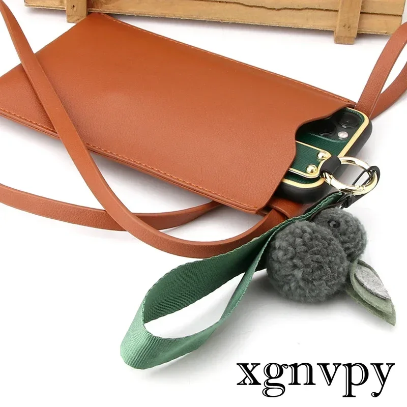 Xgnvpy модная женская сумка-кошелек для мобильного телефона из искусственной кожи, однотонная мини-сумка-держатель, сумка через плечо
Xgnvpy модная женская сумка-кошелек для мобильного телефона из искусственной кожи, однотонная мини-сумка-держатель, сумка через плечо