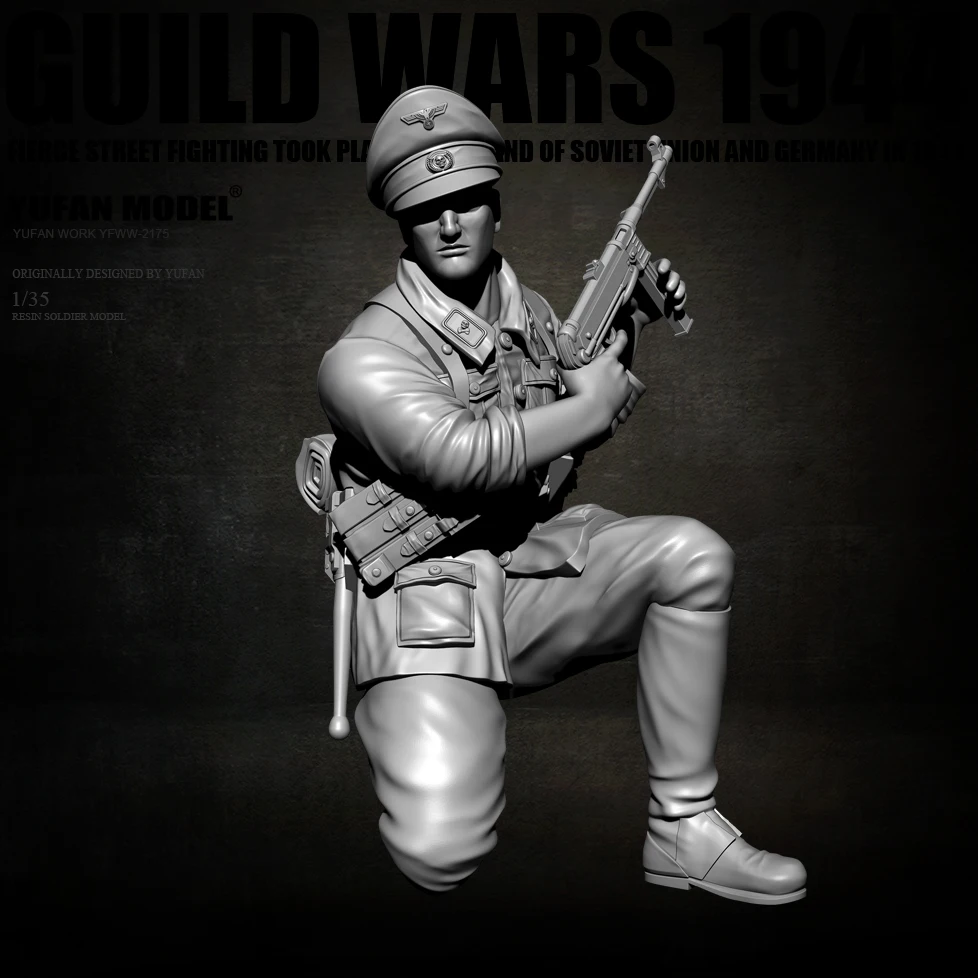 YUFAN MODEL 1/35 Resin Soldier model kits figure colorless and self-assembled YFWW-2175
YUFAN MODEL 1/35 Resin Soldier model kits figure colorless and self-assembled YFWW-2175