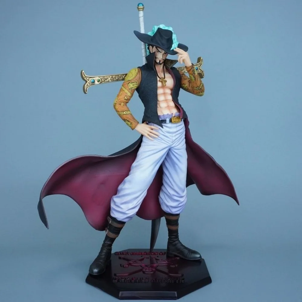 Anime One Piece Dracule Mihawk GK Heterochromatic PVC Action Figure Collectible Model Doll Toy 30CM
Anime One Piece Dracule Mihawk GK Heterochromatic PVC Action Figure Collectible Model Doll Toy 30CM