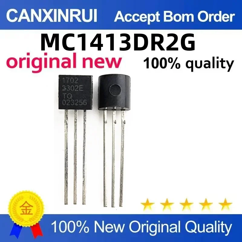 (5-100 pieces) Brand new original MCP1702-3302E/TO packaged TO-92 linear regulator
(5-100 pieces) Brand new original MCP1702-3302E/TO packaged TO-92 linear regulator
