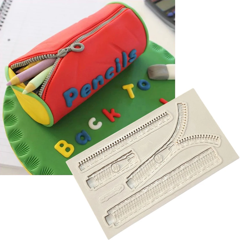 Zipper Shape Silicone Fondant Cake Decorating Tools Sugarcraft Cookie Cupcake Chocolate Baking Mold
Zipper Shape Silicone Fondant Cake Decorating Tools Sugarcraft Cookie Cupcake Chocolate Baking Mold