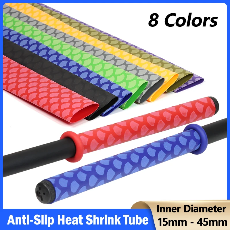 1 meter Anti-slip Heat Shrink Tube Fishing Rod Wrap Non Skid Bicycle Handle Insulation Protect Racket Grip Waterproof Cover DIY
1 meter Anti-slip Heat Shrink Tube Fishing Rod Wrap Non Skid Bicycle Handle Insulation Protect Racket Grip Waterproof Cover DIY