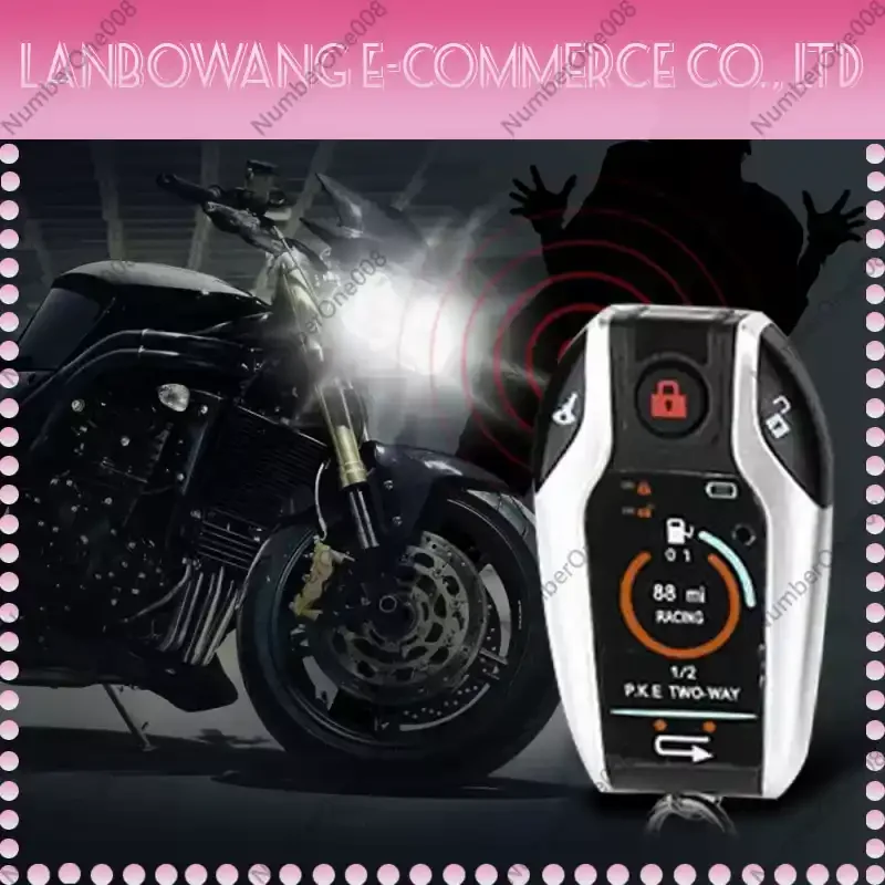 Durable 2 way Motorcycle Anti-theft Security Alarm System Scooter Burglary Vibration Alarm Remote Engine Start 5meter Auto-
Durable 2 way Motorcycle Anti-theft Security Alarm System Scooter Burglary Vibration Alarm Remote Engine Start 5meter Auto-
