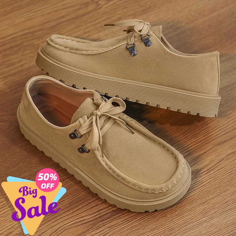 Men's thick-sole casual shoes Four season new flat comfort outdoor walking shoes Fashion youth soft sole Joker sports tide shoes
Men's thick-sole casual shoes Four season new flat comfort outdoor walking shoes Fashion youth soft sole Joker sports tide shoes