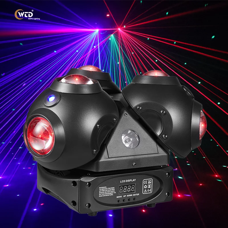 AOPU 180W RGBW Beetle Moving Head Laser Light DMX LED DJ Laser Magic Lights Suitable for Disco
AOPU 180W RGBW Beetle Moving Head Laser Light DMX LED DJ Laser Magic Lights Suitable for Disco