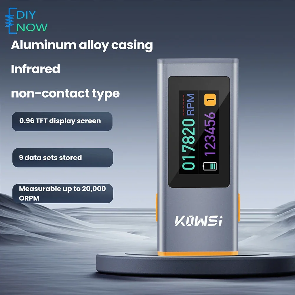 DC 5V High Accuracy RPM Tester 0.96 Inch TFT Digital Color Screen Infrared Laser Sensor Non-Contact Measurement Tester
DC 5V High Accuracy RPM Tester 0.96 Inch TFT Digital Color Screen Infrared Laser Sensor Non-Contact Measurement Tester