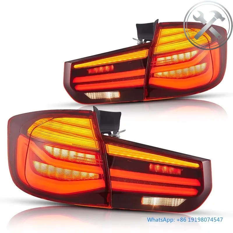 2013‑2018 Mid Size Sedan F31 Touring Full LED Taillights Assembly Sequential Turn Signal Clear Lens High Brightness Waterproof
2013‑2018 Mid Size Sedan F31 Touring Full LED Taillights Assembly Sequential Turn Signal Clear Lens High Brightness Waterproof