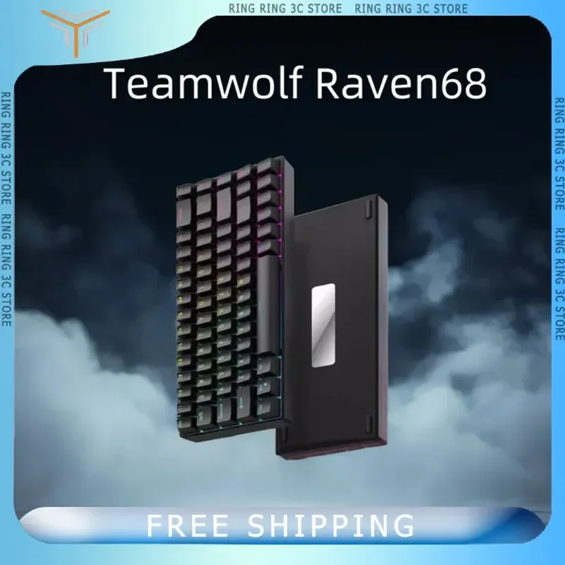 Teamwolf Raven68 Magnetic Switch Keyboard Wired 68keys Quick Trigger Hot Swap Rgb Laptop Office Gamer Pc Gaming Keyboard Gift
Teamwolf Raven68 Magnetic Switch Keyboard Wired 68keys Quick Trigger Hot Swap Rgb Laptop Office Gamer Pc Gaming Keyboard Gift