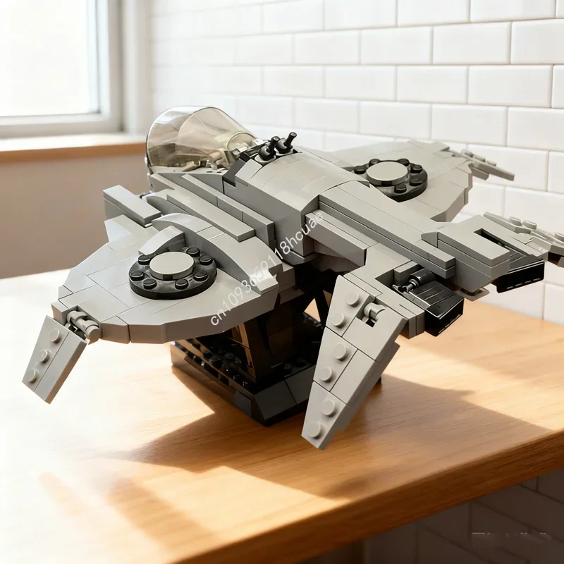 Набор строительных блоков MOC Halo Wasp, 387 деталей, для сборки, творческая игрушка, идея для подарка на Рождество, образовательный конструктор, подарок на день рождения
Набор строительных блоков MOC Halo Wasp, 387 деталей, для сборки, творческая игрушка, идея для подарка на Рождество, образовательный конструктор, подарок на день рождения