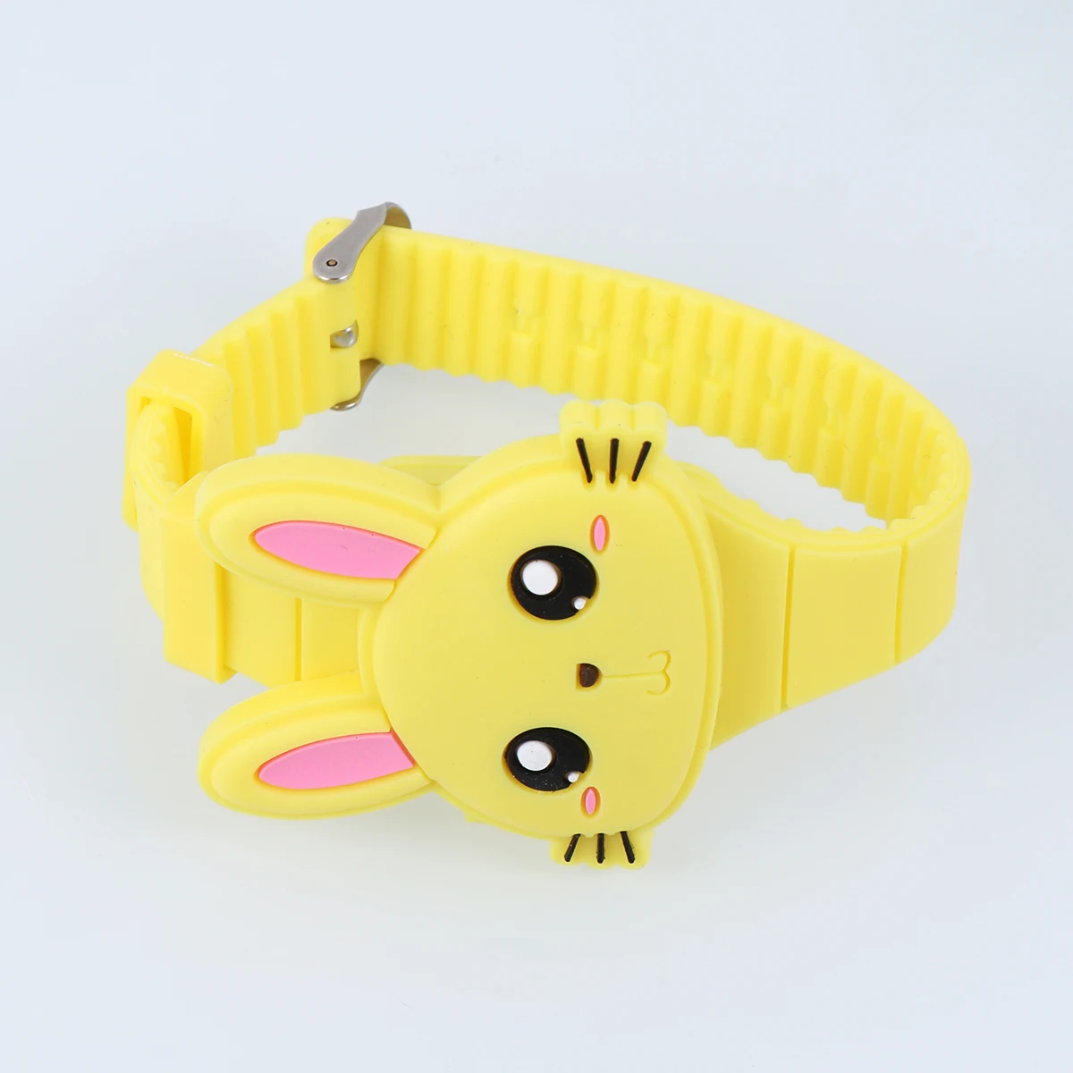 Rabbit Watch Kids Cartoon Silicone Toy Wristwatch Sky Blue Durable Sturdy Baby Shower Souvenirs Birthday Gifts Smooth Surface
Rabbit Watch Kids Cartoon Silicone Toy Wristwatch Sky Blue Durable Sturdy Baby Shower Souvenirs Birthday Gifts Smooth Surface