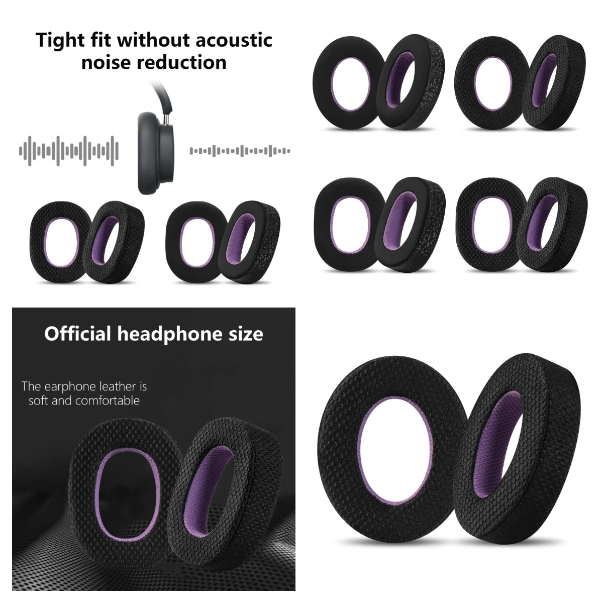 Earpads Replacement for Sony WH-1000XM2 / MDR-1000X Headphones Replacement Foam Earmuffs Ear Cushion
Earpads Replacement for Sony WH-1000XM2 / MDR-1000X Headphones Replacement Foam Earmuffs Ear Cushion