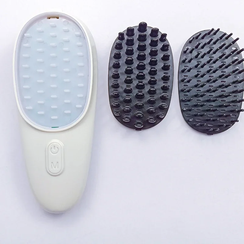 Electric Scalp Massage Comb Red and Blue Light Therapy Hair Growth Head Massager Anti-hair Loss High Frequency Vibration Hairbru
Electric Scalp Massage Comb Red and Blue Light Therapy Hair Growth Head Massager Anti-hair Loss High Frequency Vibration Hairbru