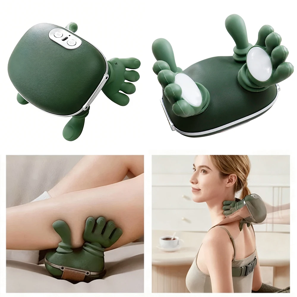 Intelligent Portable Bionic Finger Neck Shoulder Massager 4D Kneading Body Back Massage Muscle Relax Relieve Fatigue
Intelligent Portable Bionic Finger Neck Shoulder Massager 4D Kneading Body Back Massage Muscle Relax Relieve Fatigue