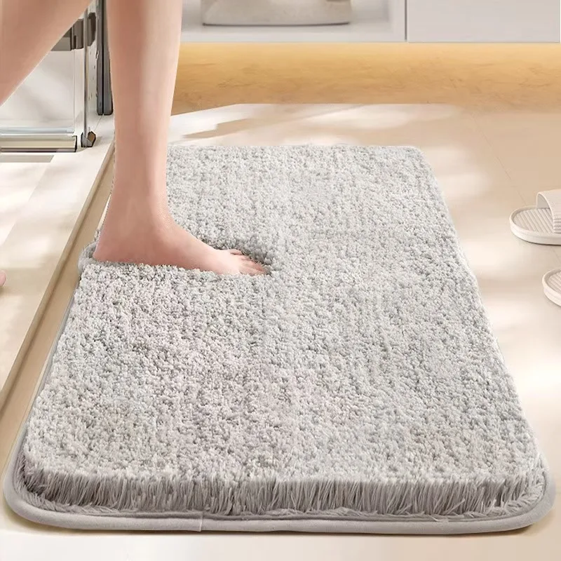Thick 3.5cm Absorbent Bathroom Rug Non Slip TPR Base Plush Microfiber Bath Mat for Shower Floor Soft Shaggy Door Mat for Kitchen
Thick 3.5cm Absorbent Bathroom Rug Non Slip TPR Base Plush Microfiber Bath Mat for Shower Floor Soft Shaggy Door Mat for Kitchen