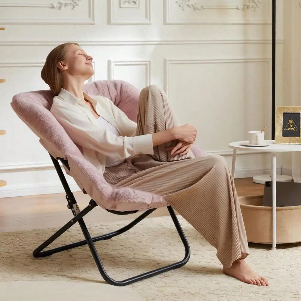 Comfy Chair For Adults Soft Faux Fur Folding Lounge For Bedroom Living Room Dorm Rooms Flexible Reading Chair For Teens Large
Comfy Chair For Adults Soft Faux Fur Folding Lounge For Bedroom Living Room Dorm Rooms Flexible Reading Chair For Teens Large