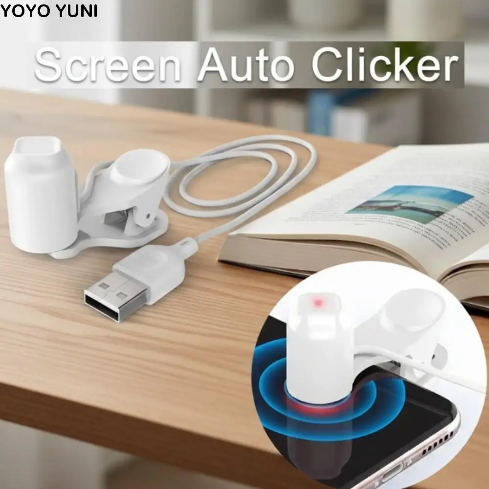 3 Gears Screen Auto Clicker USB Phone Tap Auto Clicker Device Continuous Adjustable Auto Like Tap Device Live Broadcast Likes
3 Gears Screen Auto Clicker USB Phone Tap Auto Clicker Device Continuous Adjustable Auto Like Tap Device Live Broadcast Likes