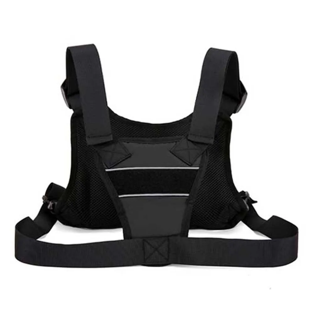 Oxford Cloth Unisex Chest Rig with Webbing Two Tone Design Motorcycle Vest Pack Orange Cord Pull Adjustable Shoulder Buckle
Oxford Cloth Unisex Chest Rig with Webbing Two Tone Design Motorcycle Vest Pack Orange Cord Pull Adjustable Shoulder Buckle