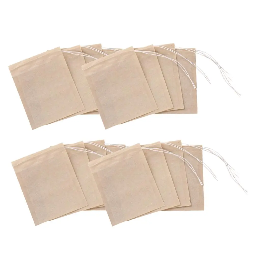 200 Pcs Filter Paper Tea Bag Bags Filtration Leaf Kitchen Drawstring Strainer Coffee
200 Pcs Filter Paper Tea Bag Bags Filtration Leaf Kitchen Drawstring Strainer Coffee