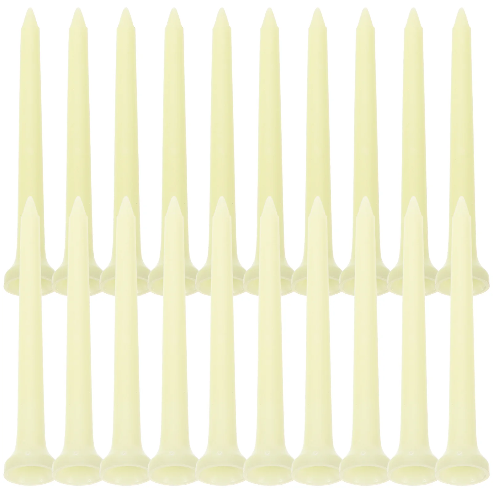 20pcs Luminous Tees Plastic Replaceable Spikes Sturdy Durable Pegs For Training Practice Golf Ball Holders Golf Accessories
20pcs Luminous Tees Plastic Replaceable Spikes Sturdy Durable Pegs For Training Practice Golf Ball Holders Golf Accessories