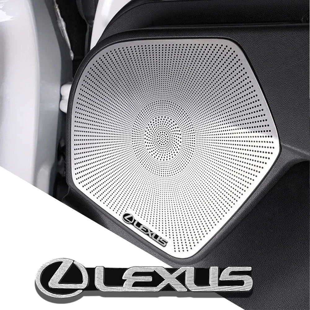Emblems 2/4Pcs Car Audio Sound Speakers Stickers Decals Interior Accessories For Lexus LS LC IS350 ES300h ES300 IS250 IS220d GS3
Emblems 2/4Pcs Car Audio Sound Speakers Stickers Decals Interior Accessories For Lexus LS LC IS350 ES300h ES300 IS250 IS220d GS3