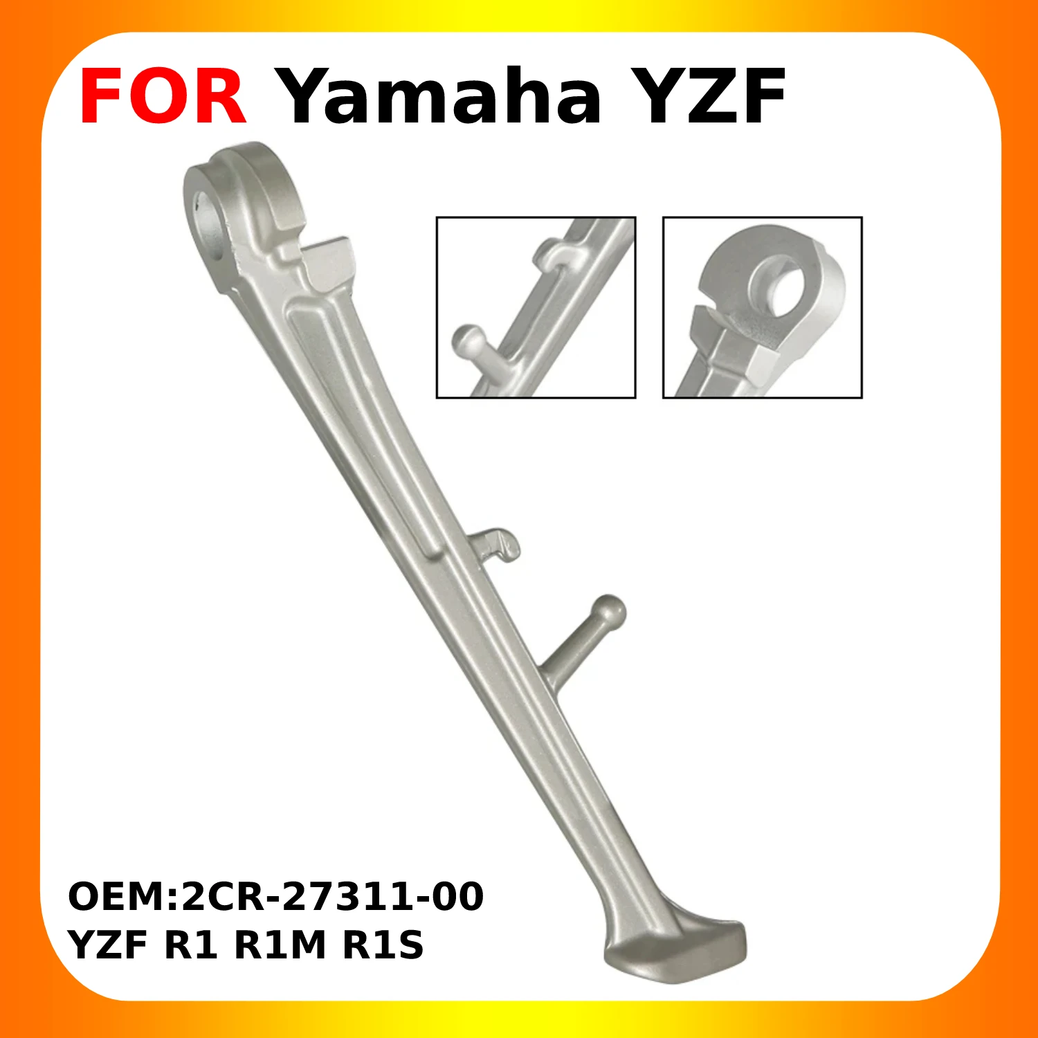 For Yamaha YZF R1M R1 RaceBase R1S Limited Edition 60th Anniversary OEM:2CR-27311-00 Motorbike Kickstand Foot Side stand Support
For Yamaha YZF R1M R1 RaceBase R1S Limited Edition 60th Anniversary OEM:2CR-27311-00 Motorbike Kickstand Foot Side stand Support