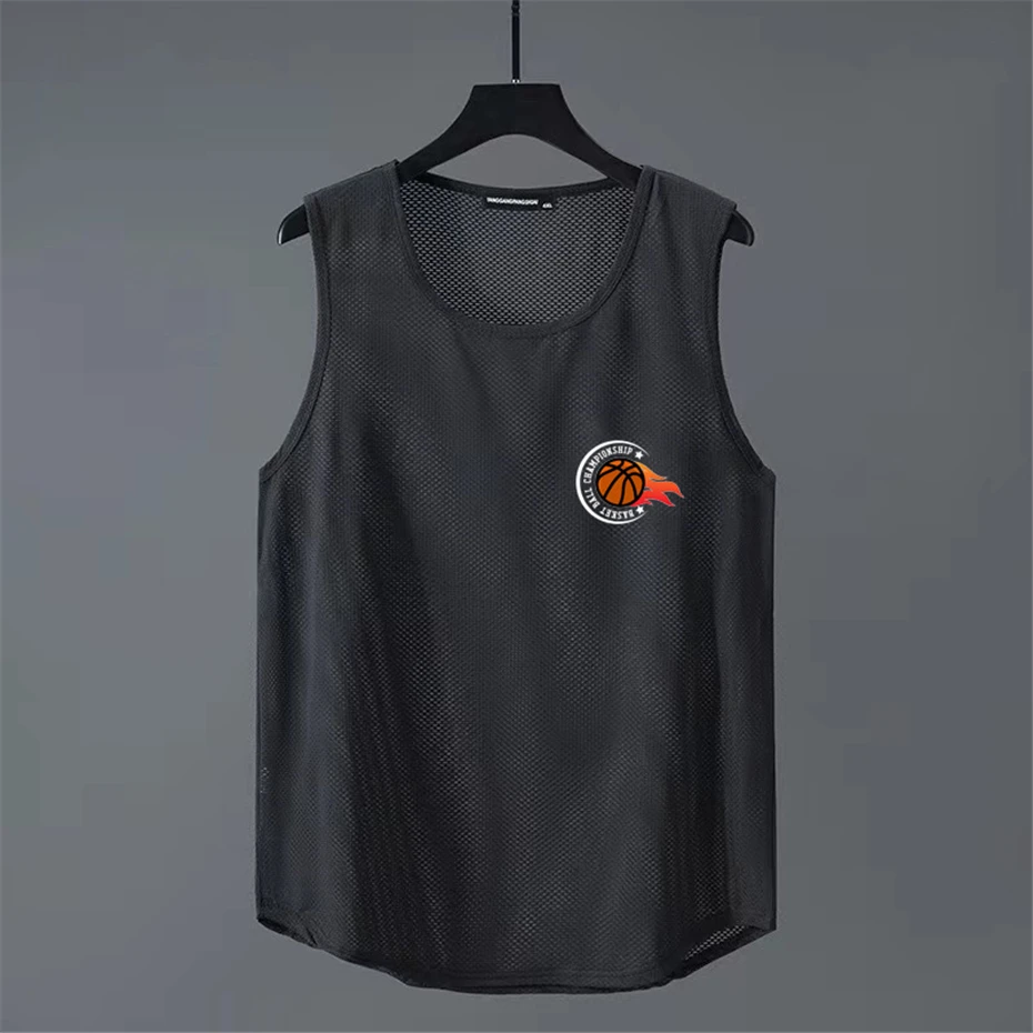 Summer Sports Fitness Men's Tank Tops Summer Gym Training Tees Running Basketball Quick Drying Comfortable Breathable Loose Vest
Summer Sports Fitness Men's Tank Tops Summer Gym Training Tees Running Basketball Quick Drying Comfortable Breathable Loose Vest