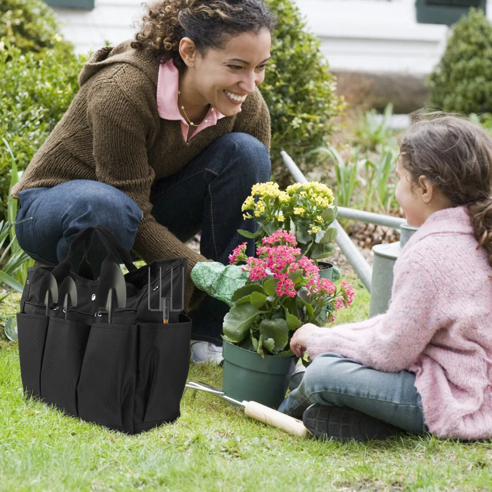 Garden Tool High Capacity Tools Oxford Fabric Bag Storage Tote Oxford Fabric Durable Practical Pouch Gardening Kit Tools Holder
Garden Tool High Capacity Tools Oxford Fabric Bag Storage Tote Oxford Fabric Durable Practical Pouch Gardening Kit Tools Holder