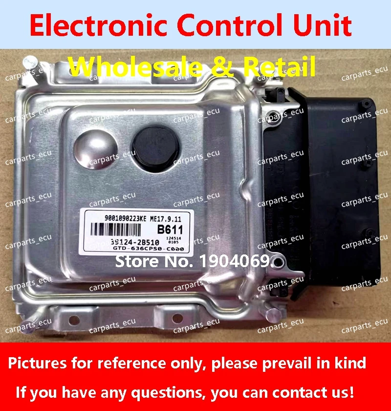 39114-2B530 B573 For Hyundai Elantra Rena Car Engine Computer Board 39124-2B510 B611 ECU 39124-2B580 B618 ME17.9.11
39114-2B530 B573 For Hyundai Elantra Rena Car Engine Computer Board 39124-2B510 B611 ECU 39124-2B580 B618 ME17.9.11