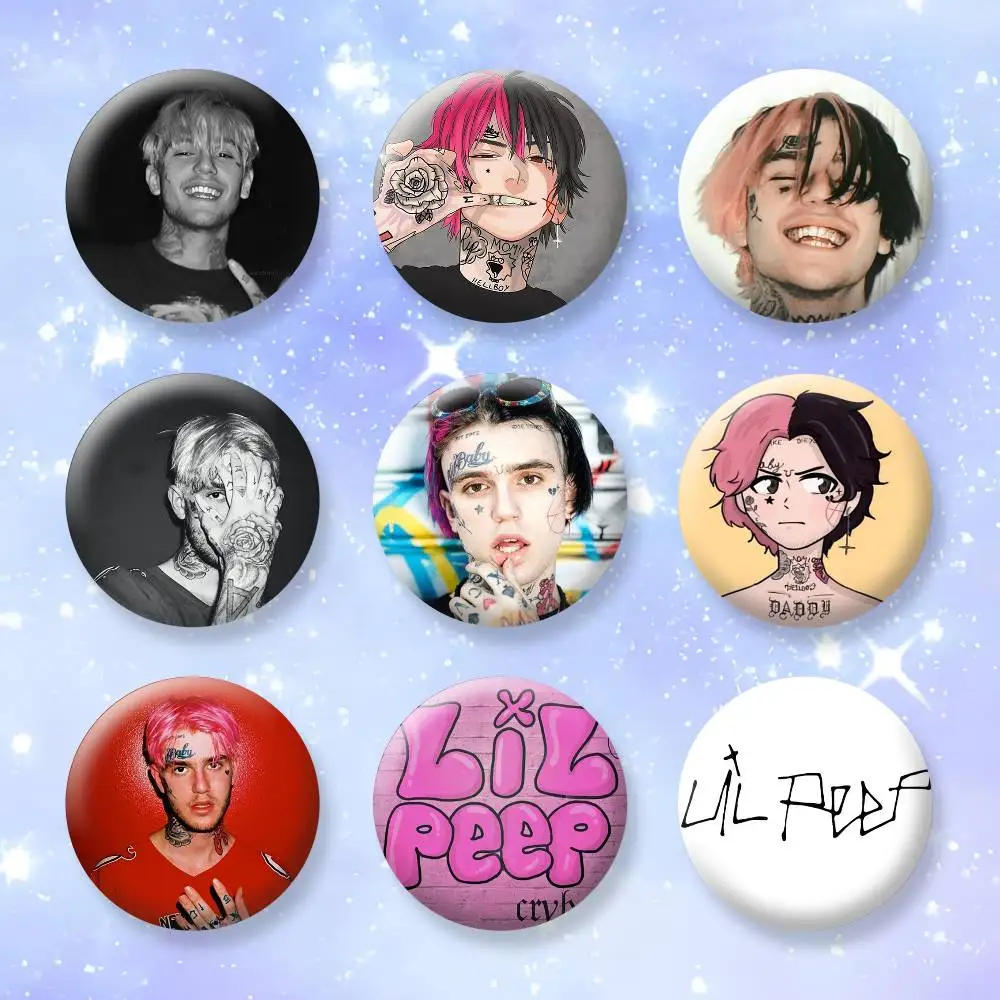 Rapper L-Lil P-Peep Brooches Cartoon Badge Pins Backpack Hat Accessories Friend Gift
Rapper L-Lil P-Peep Brooches Cartoon Badge Pins Backpack Hat Accessories Friend Gift