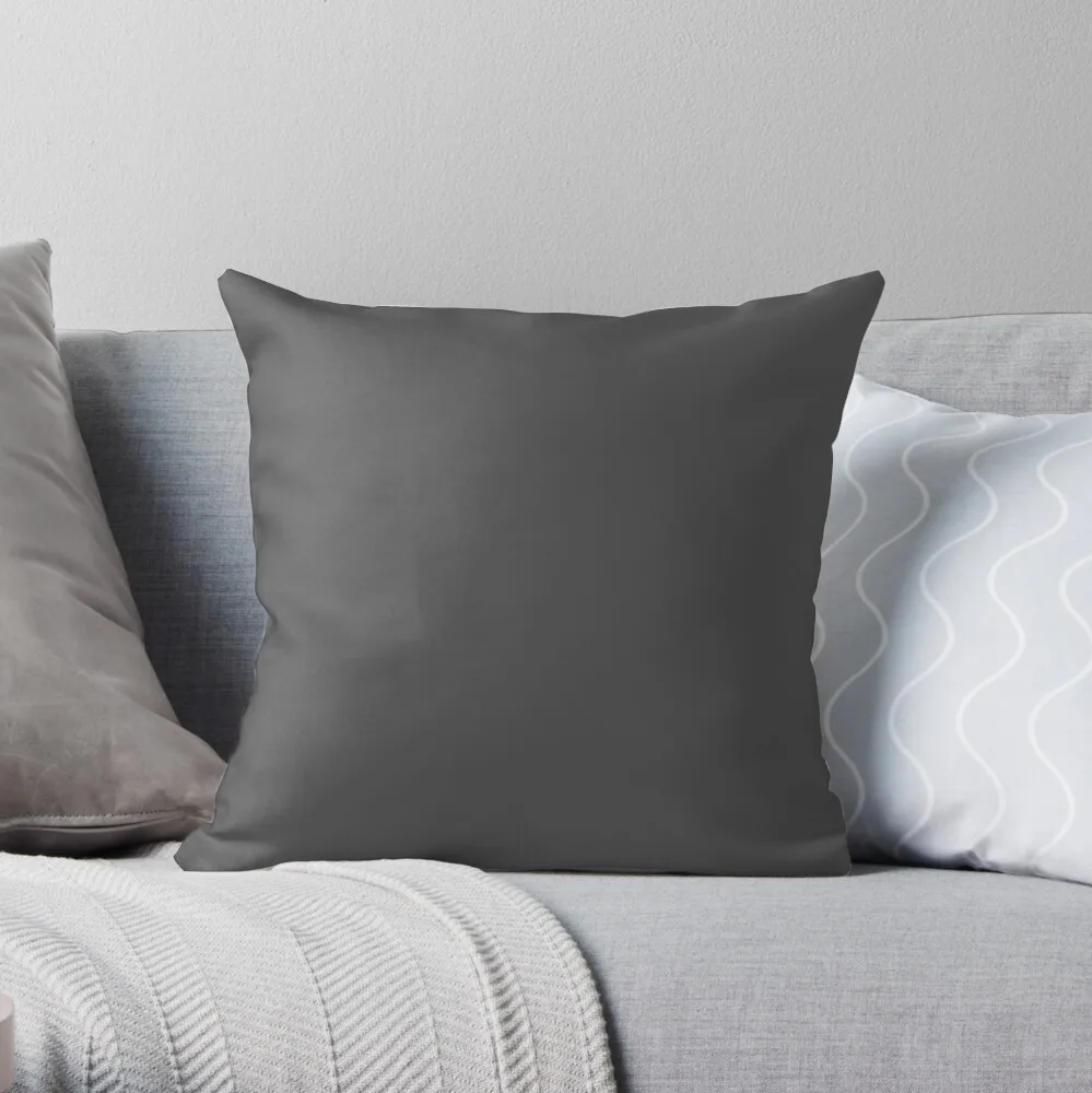 Plain Ash Grey, Dark Grey, Accent Grey, Charcoal, Sooty Grey, Forecast color Throw Pillow Embroidered Cushion Cover
Plain Ash Grey, Dark Grey, Accent Grey, Charcoal, Sooty Grey, Forecast color Throw Pillow Embroidered Cushion Cover