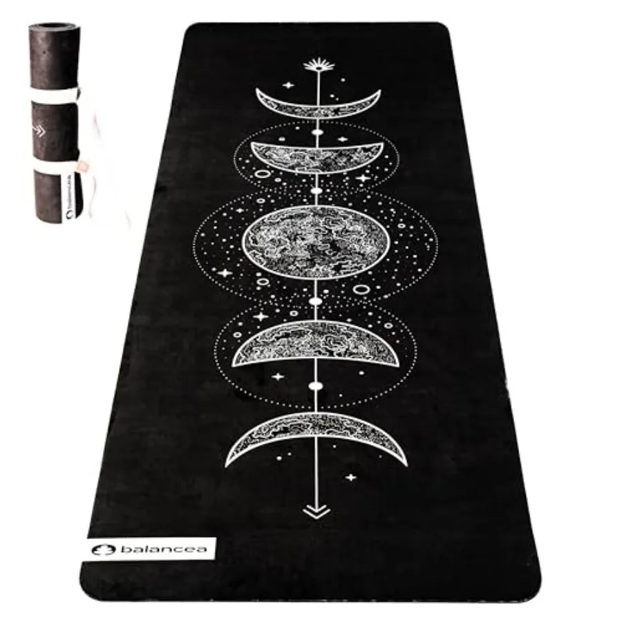 Yoga Mat With Strap 5mm Non Slip Suede and TPE - Eco-Friendly Fitness and Exercise Mat for Home Gym Pilates Hot Yoga and Medita
Yoga Mat With Strap 5mm Non Slip Suede and TPE - Eco-Friendly Fitness and Exercise Mat for Home Gym Pilates Hot Yoga and Medita