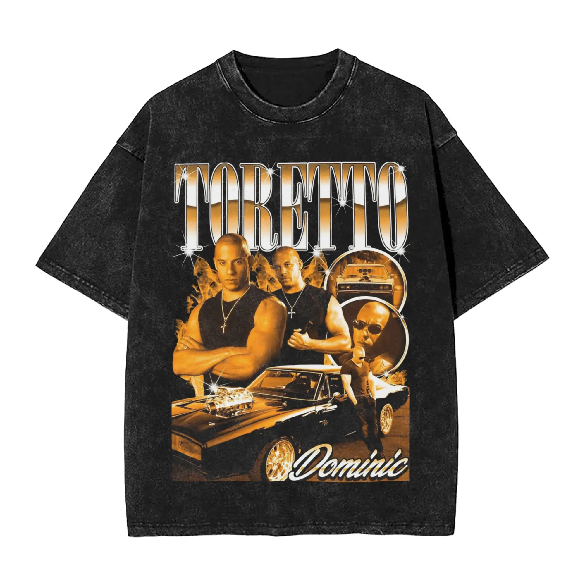 Промытая футболка Dominic Toretto F&F Fan Vintage Retro Y2K Хип-хоп Винтажная футболка Harajuku Уличная одежда Футболка из 100% хлопка Мужская
Промытая футболка Dominic Toretto F&F Fan Vintage Retro Y2K Хип-хоп Винтажная футболка Harajuku Уличная одежда Футболка из 100% хлопка Мужская
