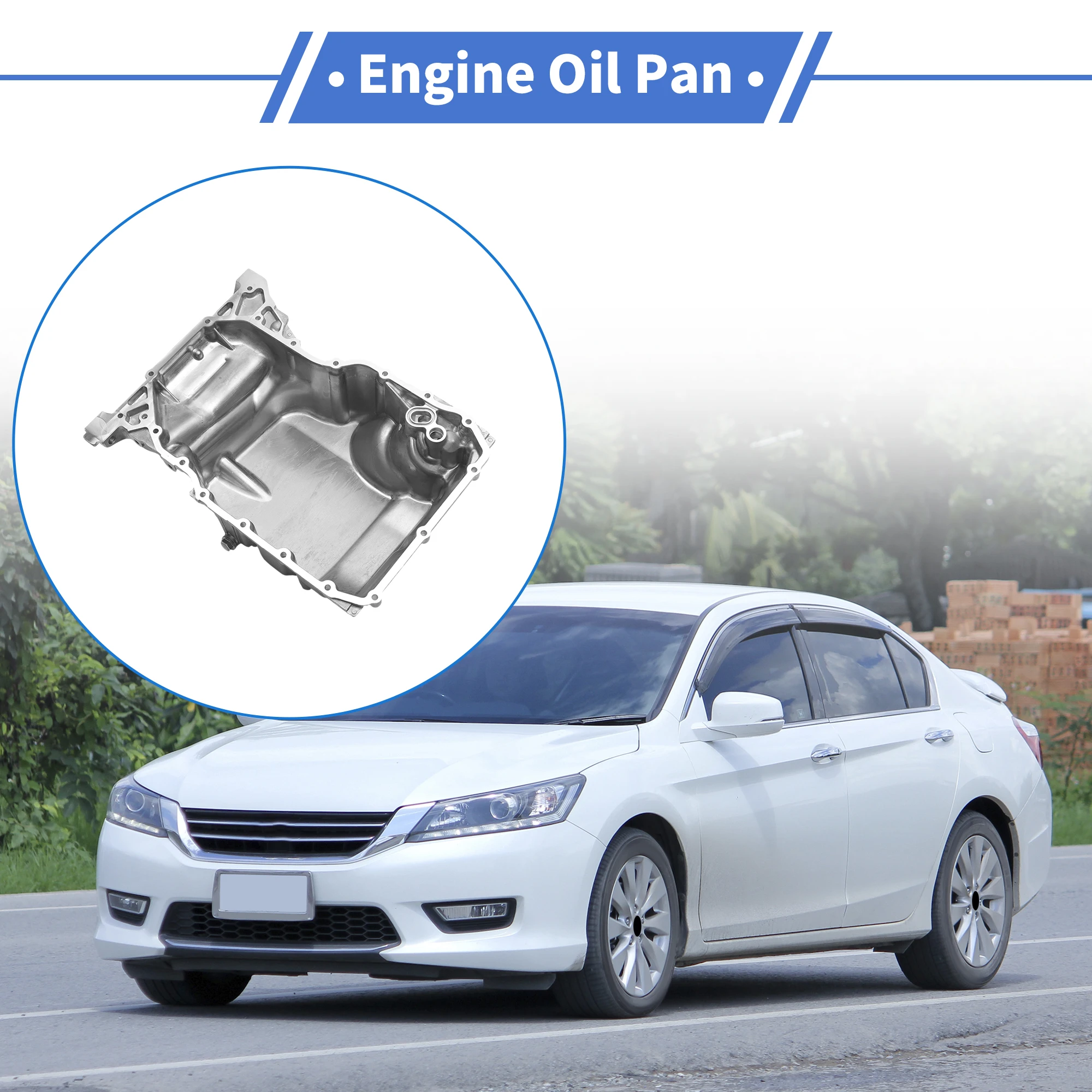 UXCELL 1 Pc No.112005A2A00 Engine Oil Pan for Honda Accord 2.4L 2013-2017 Aluminum
UXCELL 1 Pc No.112005A2A00 Engine Oil Pan for Honda Accord 2.4L 2013-2017 Aluminum