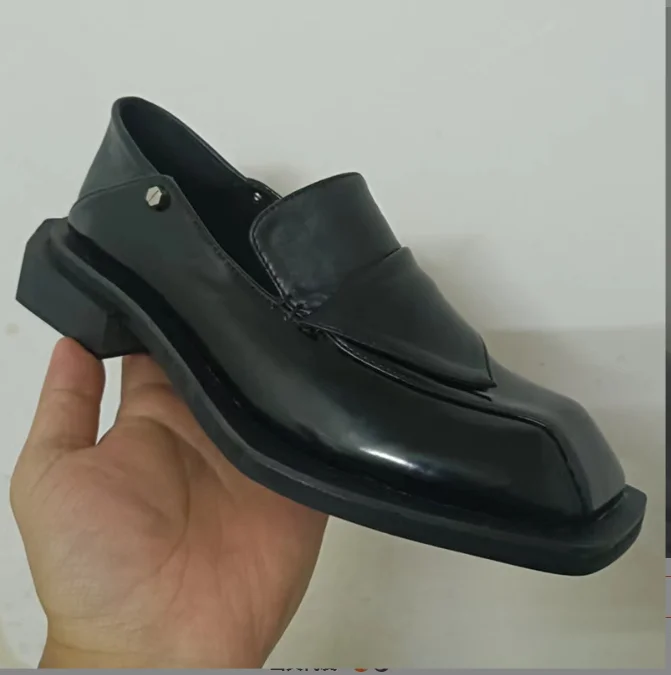 High Quality Square Toe Retro Women Spliced Derbay Shoes Cuban Low Heel Oxfords Slip On Casual Flats Chunky Heels Zapatos Mujer
High Quality Square Toe Retro Women Spliced Derbay Shoes Cuban Low Heel Oxfords Slip On Casual Flats Chunky Heels Zapatos Mujer
